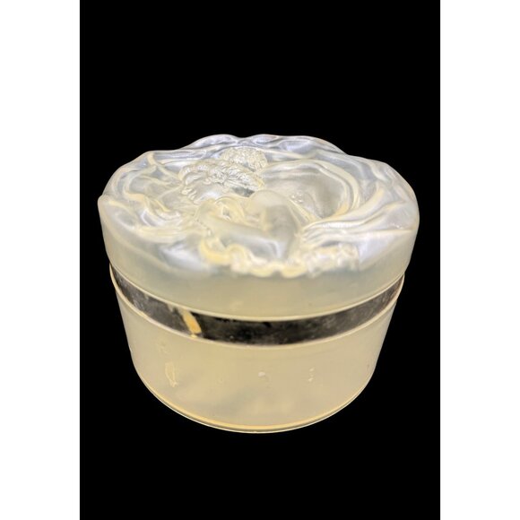 Vintage Empty Ciara Perfumed Dusting Powder Container Trinket Box Art Nouveau - Picture 3 of 7